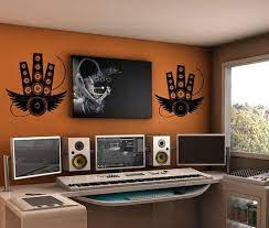 To create this idea of halftone, i'd recommend using the spray, tone scraping, running color spray or droplet brushes. Music Studio Decor Vinyl Wall Art Decal Soundsanctuary Music Studio Decor Music Studio Room Music Studio
