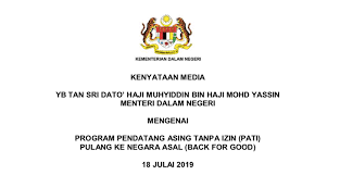 Di mana kompleks kementerian dalam negeri, kl? Malaysia Keluarkan Program Pati Untuk Pemulangan Pendatang Asing Tak Berdokumen