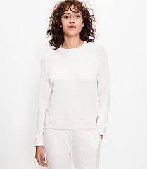 Lou Grey Signaturesoft Plush Upstate Sweatshirt Loft