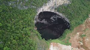 19 giant sinkholes in southern china