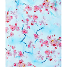 Robe longue fleur de cerisier. Robe A Fleurs De Cerisier Bleu Joe Browns La Redoute