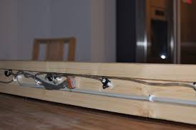 Dieser holzbalken sorgt für licht auf dem esstisch. Balkenlampe Diy Sollmaker
