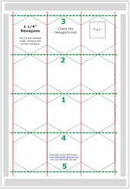 Cut out the shape and use it for coloring, crafts, stencils, and 4 inch hexagon pattern. Quick And Easy Way To Cut Hexagon Templates For English Paper Piecing Geta S Quilting Studio