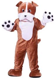 I'm interested in hearing people's stories. Plush Bulldog Mascot Adult S Costume