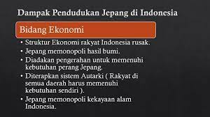 Pendudukan jepang membawa dampak yang besar terhadap kehidupan ekonomi indonesia. Pendudukan Jepang Di Indonesia Ppt Download