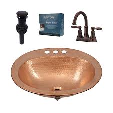 oval bathroom sink with faucet with