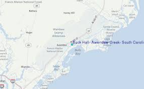 buck hall awendaw creek south carolina tide station