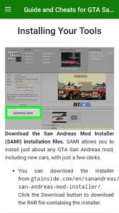 So if you're at malavida and you want to install gta san andreas, just hit the download button to start downloading a paid version of game to your computer directly from steam, which will only cost you 9.99 euros. Guide And Cheats For Gta San Andreas For Android Apk Download
