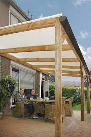 Veranda Overkapping Afdak Terras Model Butterfly Met Afmetingen 300 X 400 Cm Van Woodvision Pergolaideas Backyard Gazebo Pergola Patio Pergola