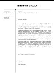 When applying for a position as an r.n. Cover Letter For Medical Records Coordinator Office Coordinator Cover Letter Examples And Templates