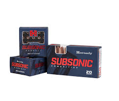 Subsonic Hornady Manufacturing Inc