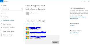Select show details to see info for that device. Can T Remove Accounts Used By Other Apps Microsoft Community