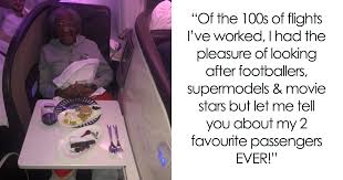 An old lady whose name was mrs. Man Gives Up His First Class Seat To An 88 Y O Lady Making Her Dream Come True Bored Panda
