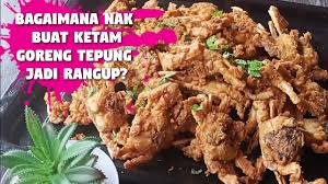 Namun tepung ini memiliki perbedaan warna, bentuk, dan kegunaan, bahkan jika dilihat dari kasat intinya tepung jagung terbuat dari jagung yang dihaluskan, jagung langsung dihancurkan saja lalu. Cuba Cara Saya Pula Buat Ketam Celup Tepung Kot Kena Selera Anda Manalah Tahu Kan Youtube