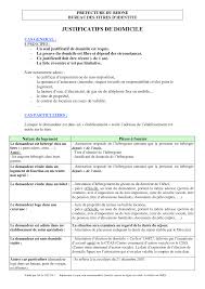 Http Www Rhone Gouv Fr Content Download 5766 33532 File 17 Justificatifs De Domicile2 2 Pdf