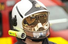 Fire helmets from around the world on display at the hall of flame. Firemen Go Over To The Dark Side New Helmet Makes Them Look Like Star Wars Stormtroopers Daily Mail Online