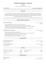 A typical résumé contains a summary . Technician Resume Examples Writing Tips 2021 Free Guide