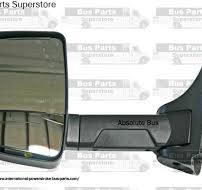 Velvac Bus & RV Side View Mirror Left Side Manual. Integrated Mirror Head.  Shuttle Bus Mirror. 2003 and Up. Ford Econoline.