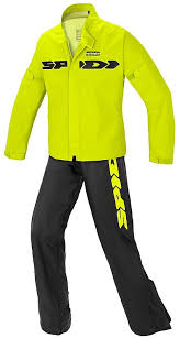Tuta antipioggia per moto, il modo migliore per affrontare un acquazzone improvviso. Kit Tuta Antipioggia Moto Divisibile Impermeabile 2pz Spidi Sport Rain Kit Nero Giallo Vendita Online Outletmoto Eu