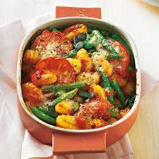 gnocchi auflauf mit grunen bohnen rezept gemuseauflauf rezept rezepte gnocchi auflauf