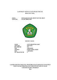 Laporan praktikum genetika pembelahan sel. Doc 1 Acc 2 Desember 2016 Laporan Pengamatan Sel Hidup Dan Sel Mati Anita Marnda Sari Docx Anita Marinda Academia Edu