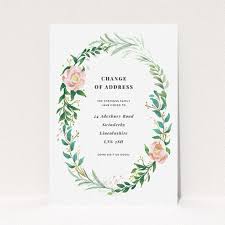 Document will be mailed to your mailing address. Personalised Change Of Address Cards Utterly Printable