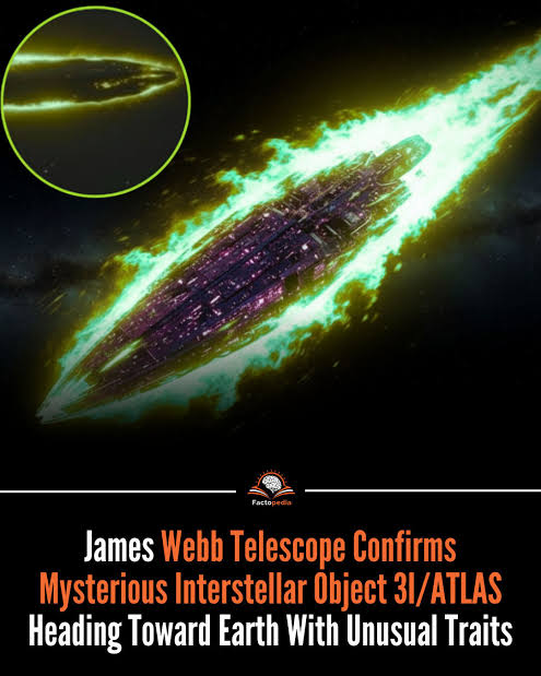 Mysterious interstellar object 3I/Atlas detected by James Webb Telescope