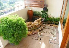 Jenis tanaman yang sesuai untuk model ini adalah tanaman yang mampu bertahap terhadap sinar matahari sepanjang waktu. 9 Desain Taman Mungil Di Balkon Apartemen Lahan Terbatas Bukan Masalah Semua Halaman Idea