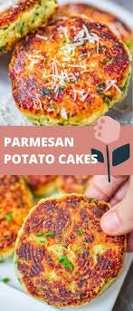 Parmesan Potato Cakes In 2020 Food Mashed Potato Cakes Potato Cakes