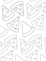 Color wonder mess free paw patrol the movie coloring pages & markers $ 9.99. Pizza Coloring Worksheets Teaching Resources Tpt