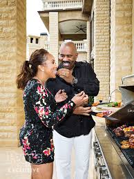 Steve Harvey And Marjorie Harvey On Their Blended Family People Com Girls celebrity family feud special is his youngest son wynton. steve harvey and marjorie harvey on