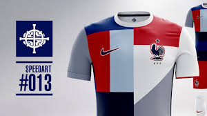 France football short sleeved shirt teal nike 2018 griezmann player 7 chest 36. Nike X Dior France Football Kit Concept Speedart 013
