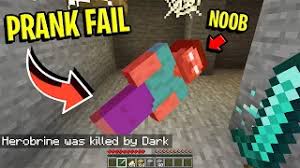 ✔️ don't forget to subscribe and click the. This Minecraft Noob Tried To Prank Me As Herobrine He Fail