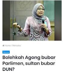 Parlimen dipanggil bermesyuarat pada suatu tarikh yang tidak lewat daripada 120 hari dari. Bara Produk Bolehkah Agong Bubar Parlimen Sultan Bubar Facebook