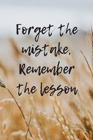 Maybe you would like to learn more about one of these? Forget The Mistake Remember The Lesson Motivational Journal Wheat Field Image Inspirational Quote 120 Lined Pages Journals Wild 9781080750245 Amazon Com Books