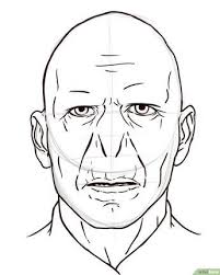 How To Draw Voldemort Harry Potter Portraits Harry Potter Art Drawings Harry Potter Sketch