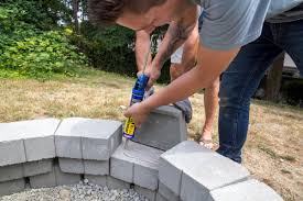 Adhesive for paver fire pit. How To Build An Outdoor Fire Pit