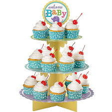 We have hundreds of baby shower cupcake ideas for a boy for you to decide on. Baby Shower Cupcake Stand 12in X 15in Party City