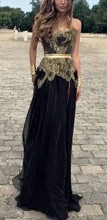 Royal Black And Gold Ball Gowns Pin On My Style