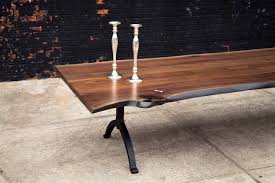 Alaterre furniture berkshire natural live edge wood large coffee table. Live Edge Tables With Solid Walnut Maple Oak Slabs Sentient Nyc
