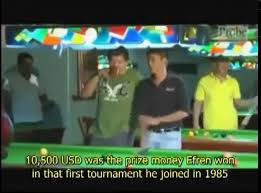Other names jun family cristina reyes. Efren Reyes Documentary Life Of The Greatest Pool Billiard Player In Modern History Video Dailymotion