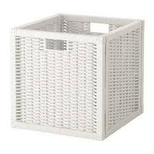 Ikea Branas Korb In Weiss Passend Fur Expedit Und Kallax Regal Kallax Regal Ikea Einkaufen Ikea