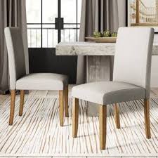 Satchell Linen Upholstered Dining Chair In 2020 Dining Chairs Upholstered Dining Chairs Solid Wood Dining Chairs