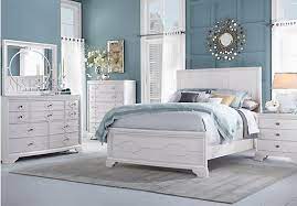 Shop For A Cindy Crawford Home Westport Place Pearl White 5 Pc King Panelbedroom At Rooms Bedroom Sets Queen White Bedroom Set King Size Bedroom Furniture Sets