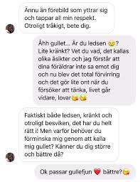 På ratsit hittar du senast uppdaterade telefonnummer adresser personnummer inkomster och mycket mer för alla personer i sverige. Leo Vene On Twitter Att Patrik Sjoberg Delar Dessa Meddelanden Pa Sin Egen Story Och Liksom Skryter Om Hur Obehaglig Och Smaklos Han Ar Https T Co Vovgcrgrit Twitter