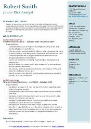 This risk manager job description template is optimized for posting to online job boards or careers pages and easy to customize for your company. Risk Analyst Resume Samples Qwikresume
