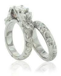 Hawaii Engagement Wedding Ring Set Google Search Hawaiian Wedding Rings Wedding Ring Sets Custom Wedding Rings