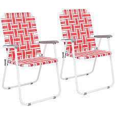 The first swivel chair was invented by thomas jefferson, and is purported to be the chair on which he drafted the united states declaration of independence in 1776. Amazon Com Lawn Chair Usa Webbing Chair Classic Charleston With Green Arms Patio Lawn Garden