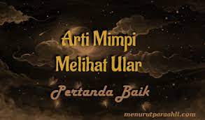 Ada banyak orang yang nah bagi anda yang ingin tahu apa makna dari ular besar dan hitam dalam mimpi anda silakan baca penjelasanya disini : Arti Mimpi Melihat Ular Hitam Archives Menurut Para Ahli