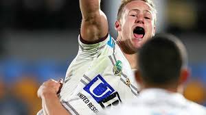 The manly warringah sea eagles are a professional australian rugby league team who are named after the manly and warringah areas of sydney's northern beaches in which the club is based. Cherry On Cake As Skipper Ices Big Victory For Manly The Courier Mail